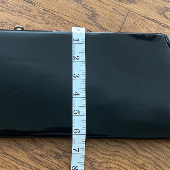 Vintage Theodor California Mid Century Modern Handbag Wallet 50s 60s Black Retro - Picture 12 of 12